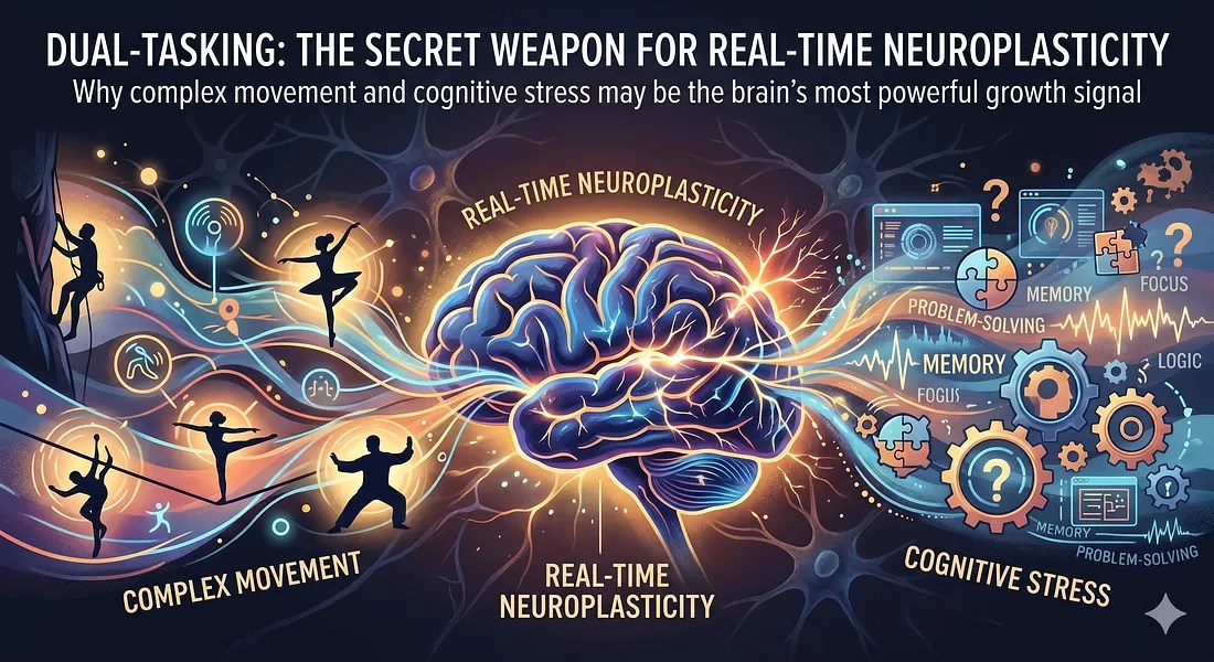 Dual-Tasking: The Secret Weapon for Real-Time Neuroplasticity