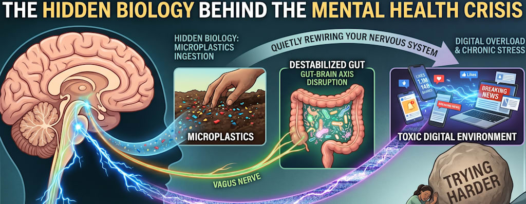 The Overlooked Connection Between Gut Health, Microplastics, and Digital&nbsp;Overload