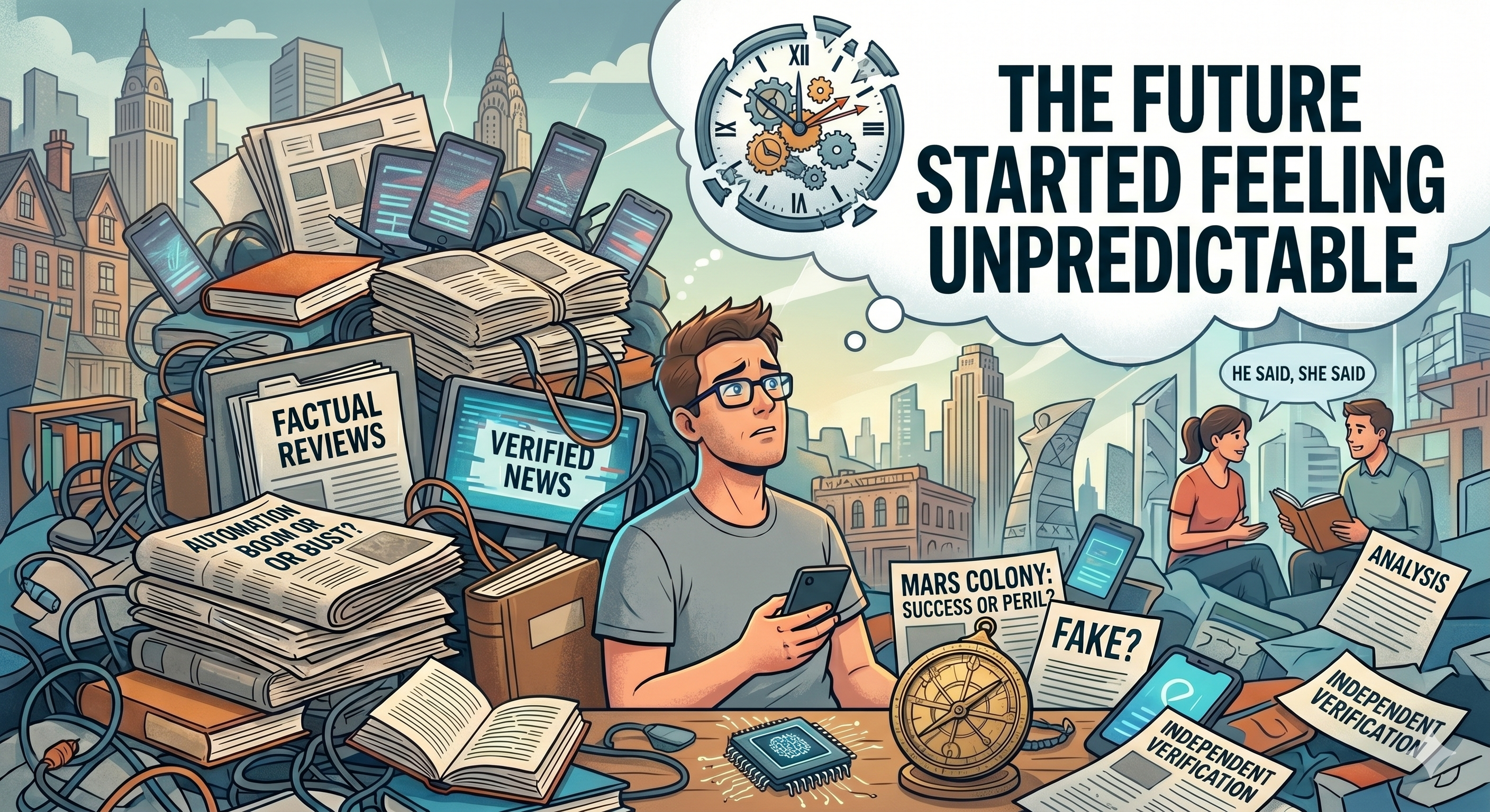 Why the Future Started Feeling Unpredictable