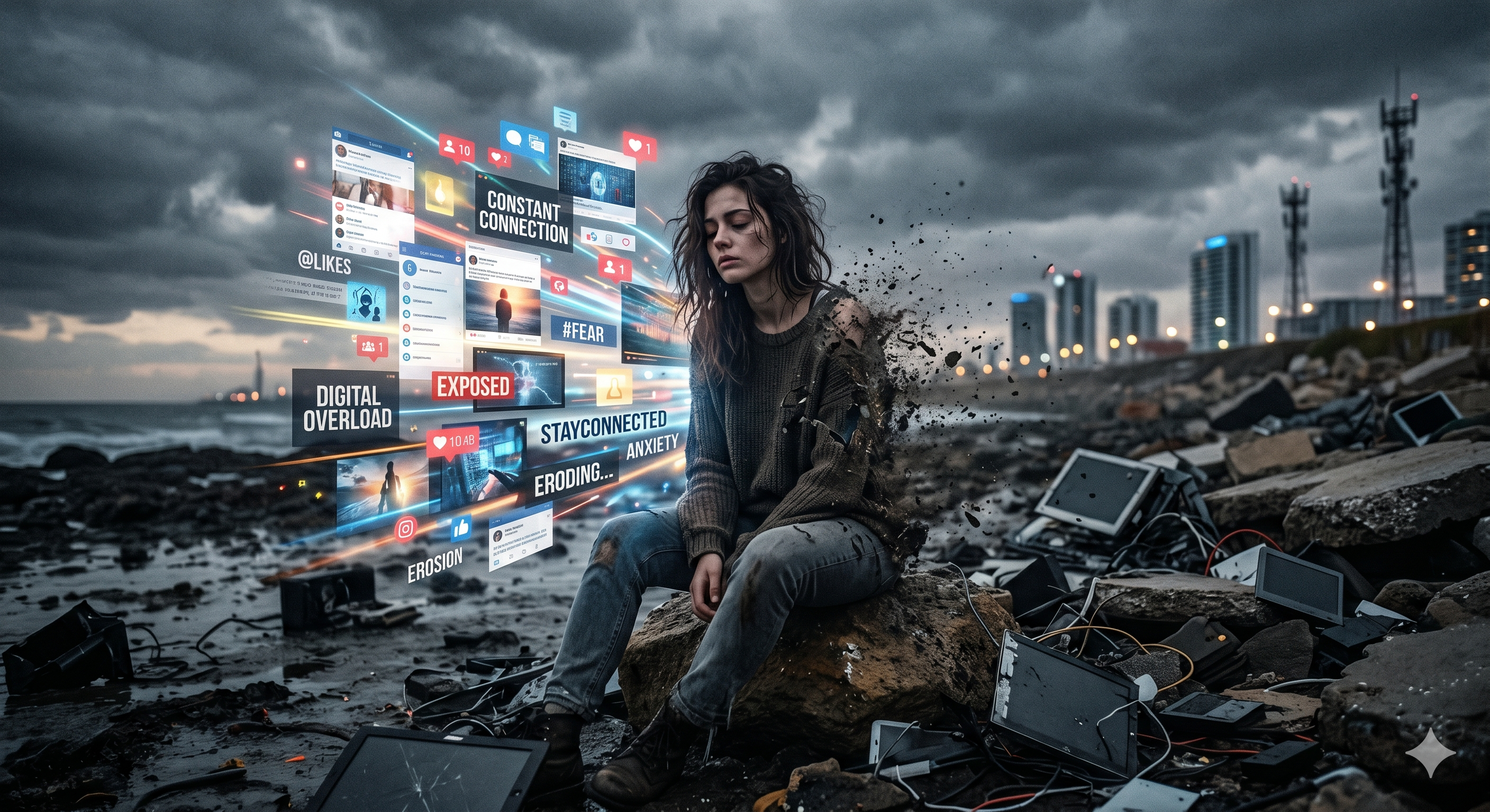 Hyper-Exposure and Emotional Erosion