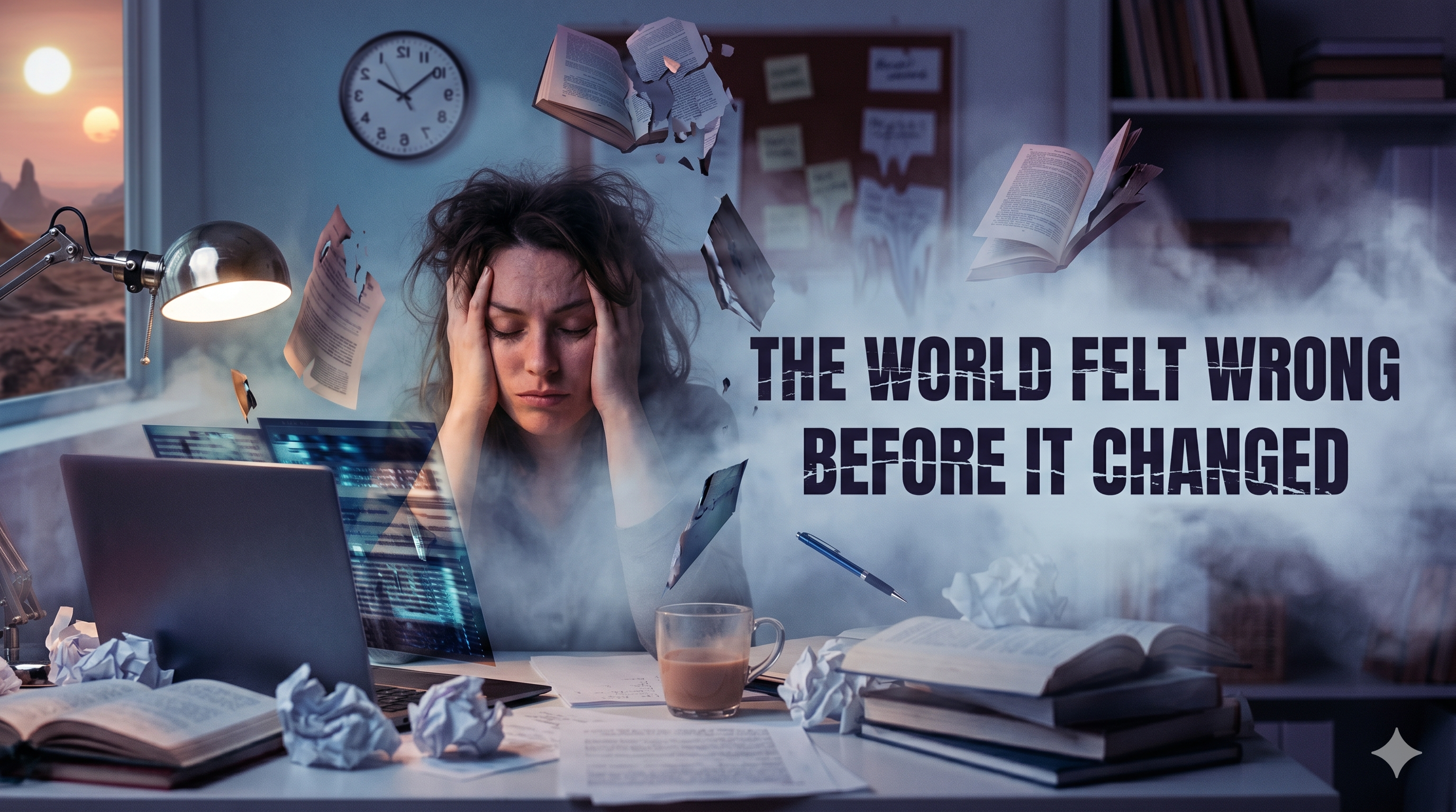 The World Felt Wrong Before It&nbsp;Changed