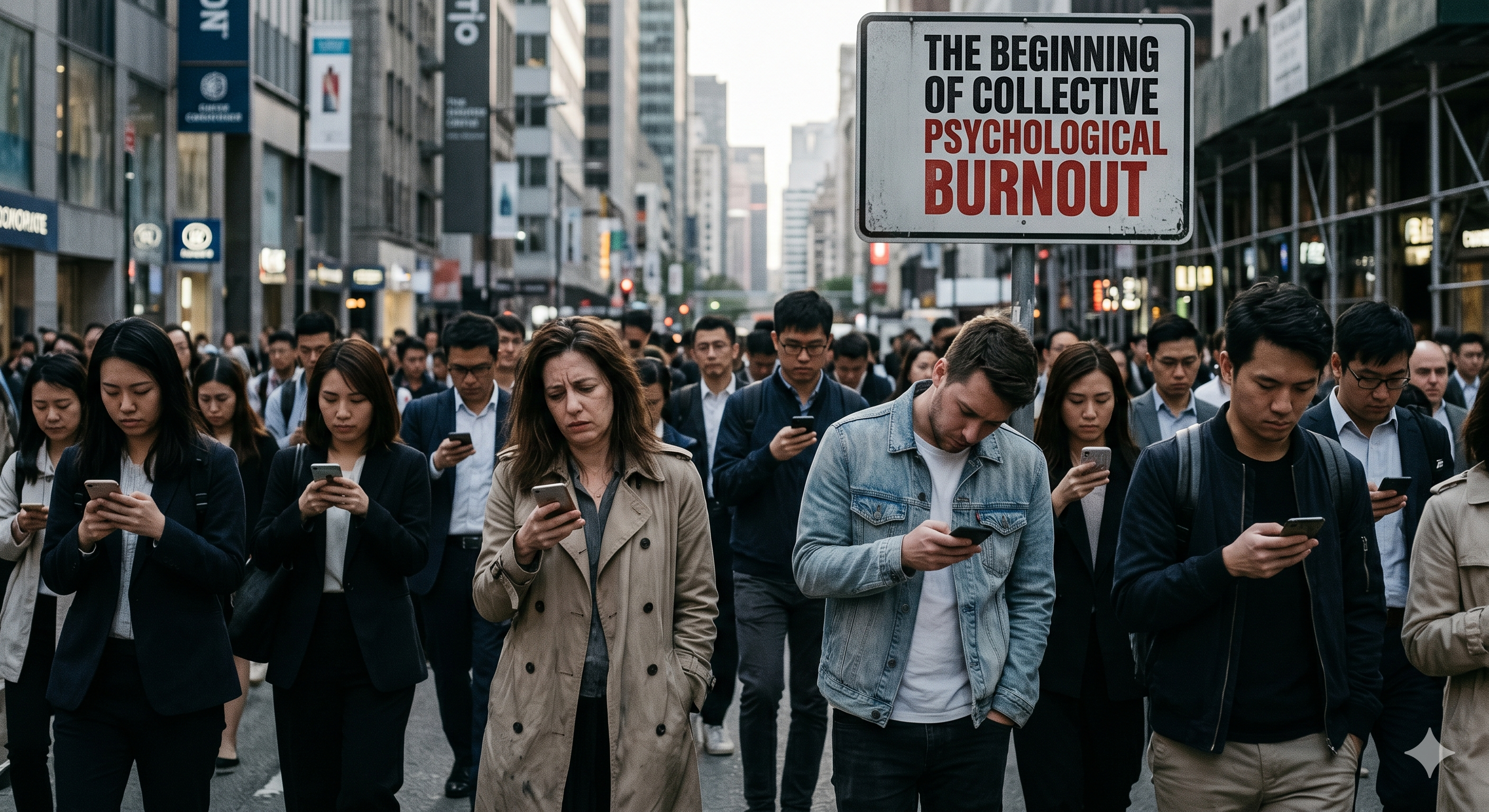 The Beginning of Collective Psychological Burnout