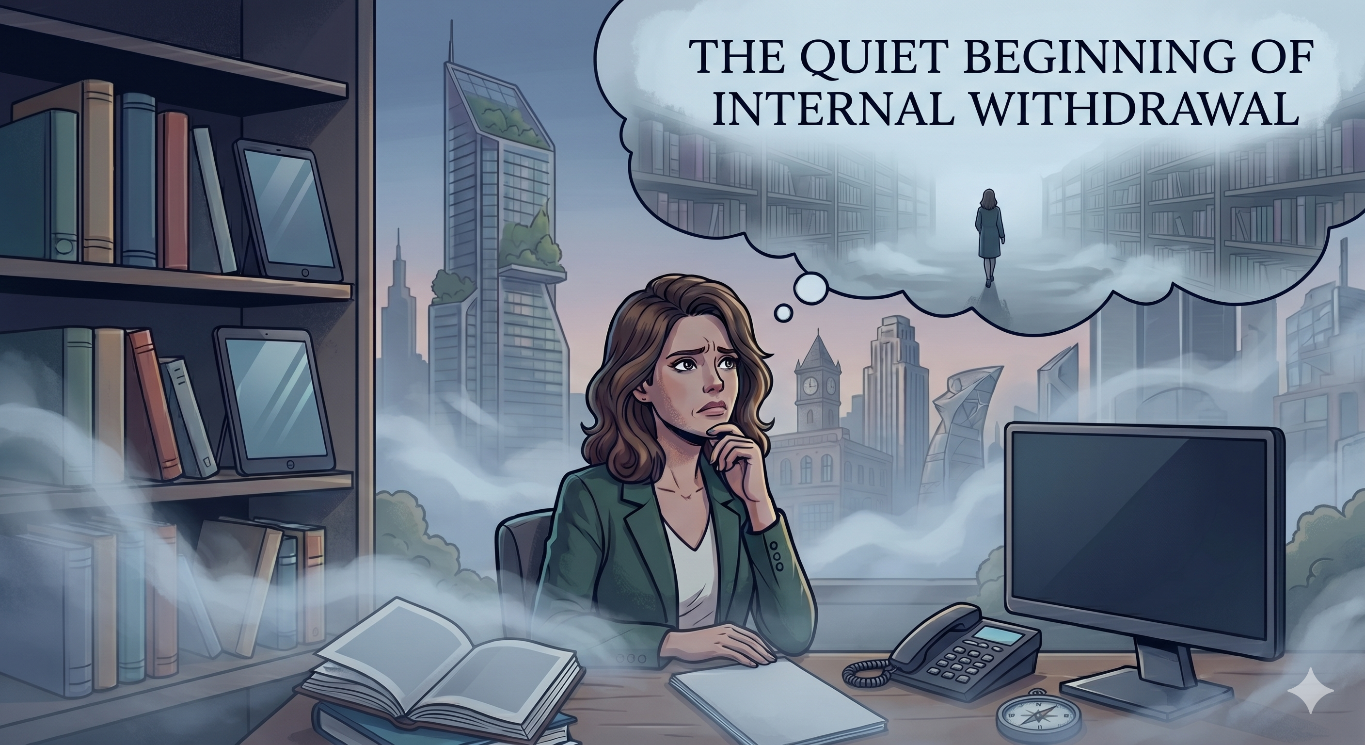 The Quiet Beginning of Internal Withdrawal