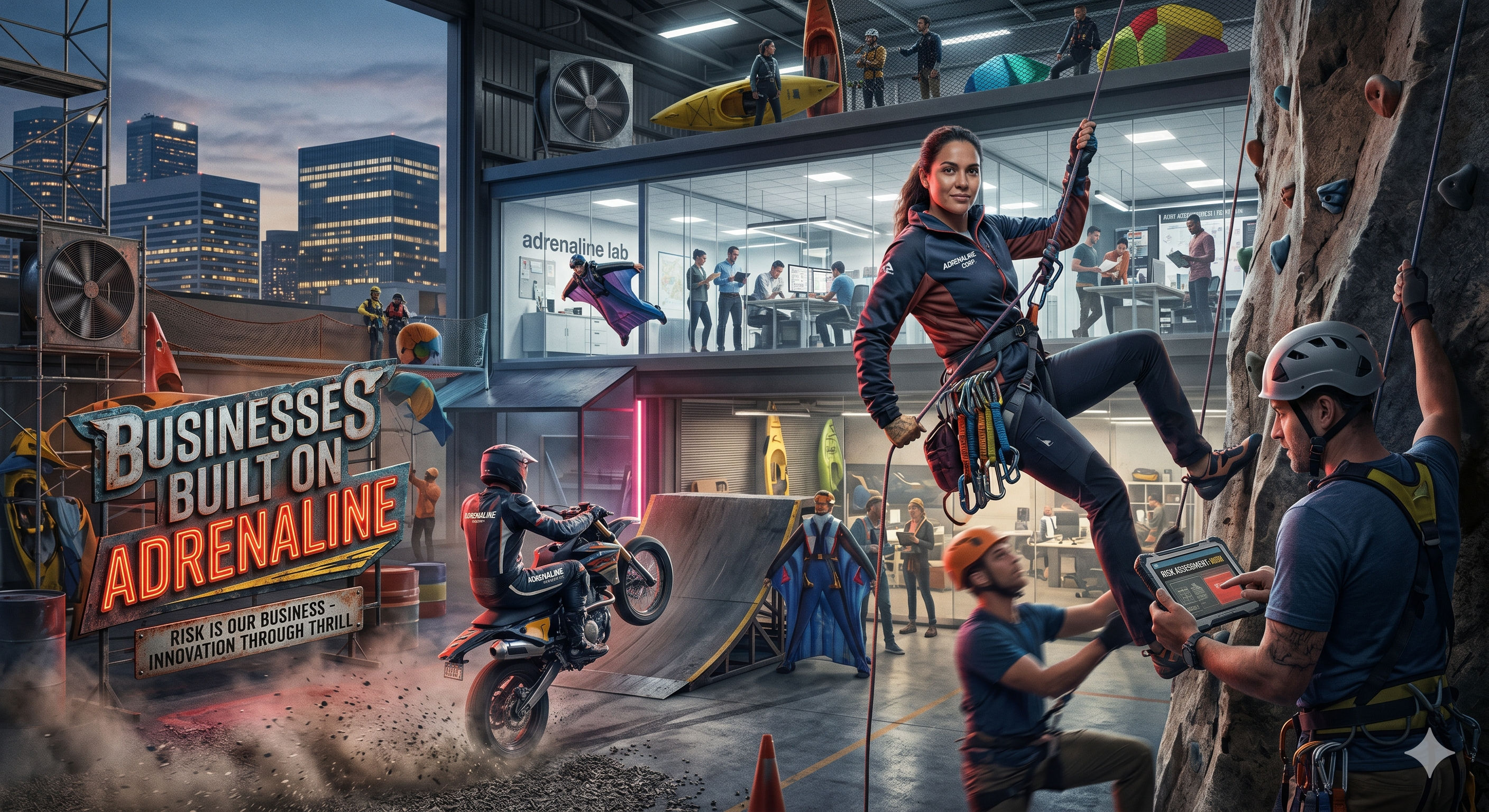 Businesses Built on Adrenaline