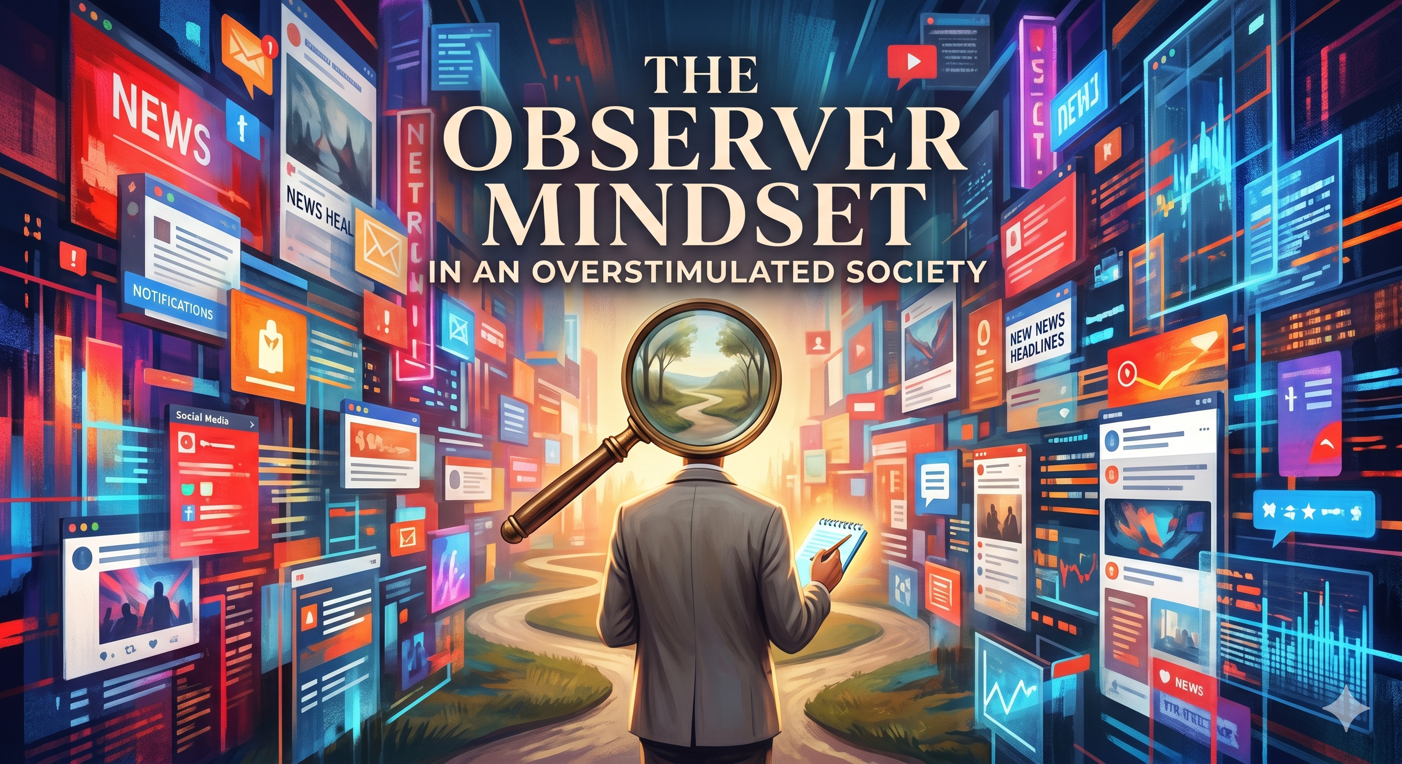 The Observer Mindset in an Overstimulated Society