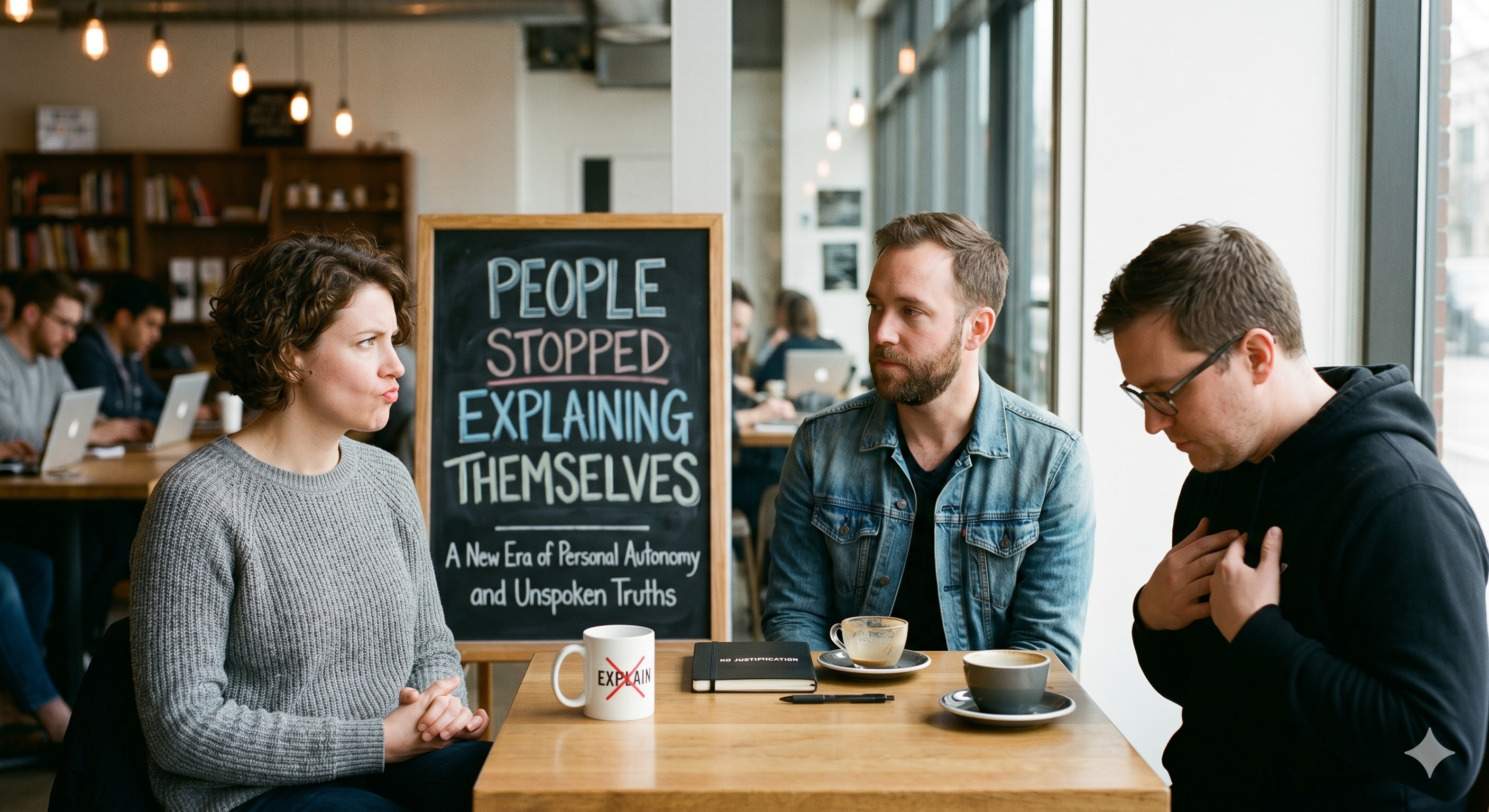 People Stopped Explaining Themselves