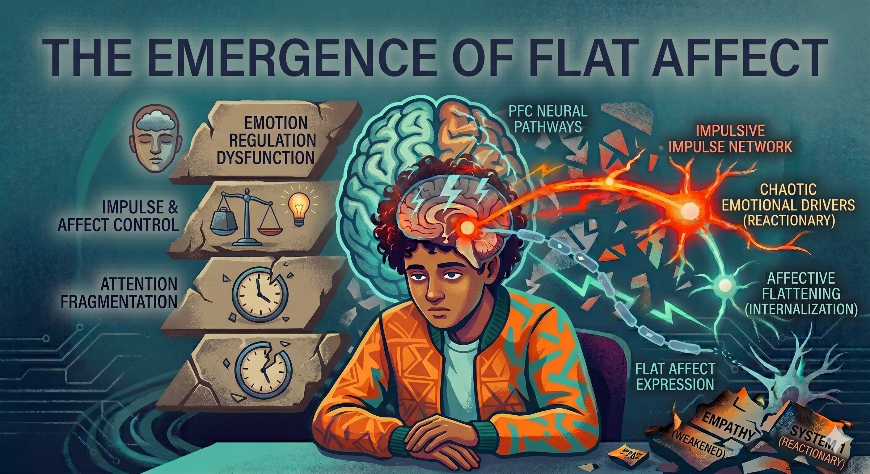 The Emergence of Flat&nbsp;Affect