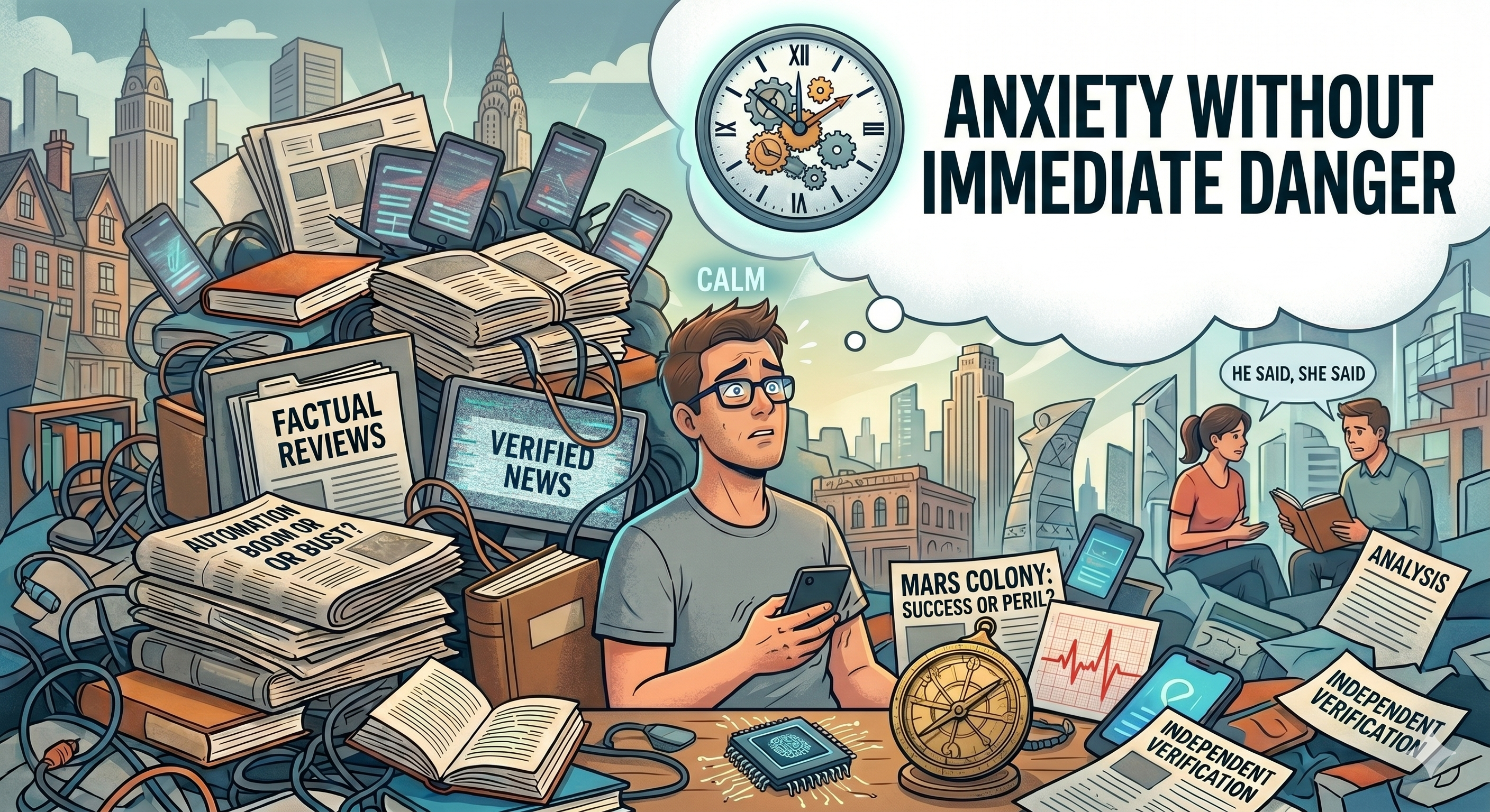 Anxiety Without Immediate&nbsp;Danger