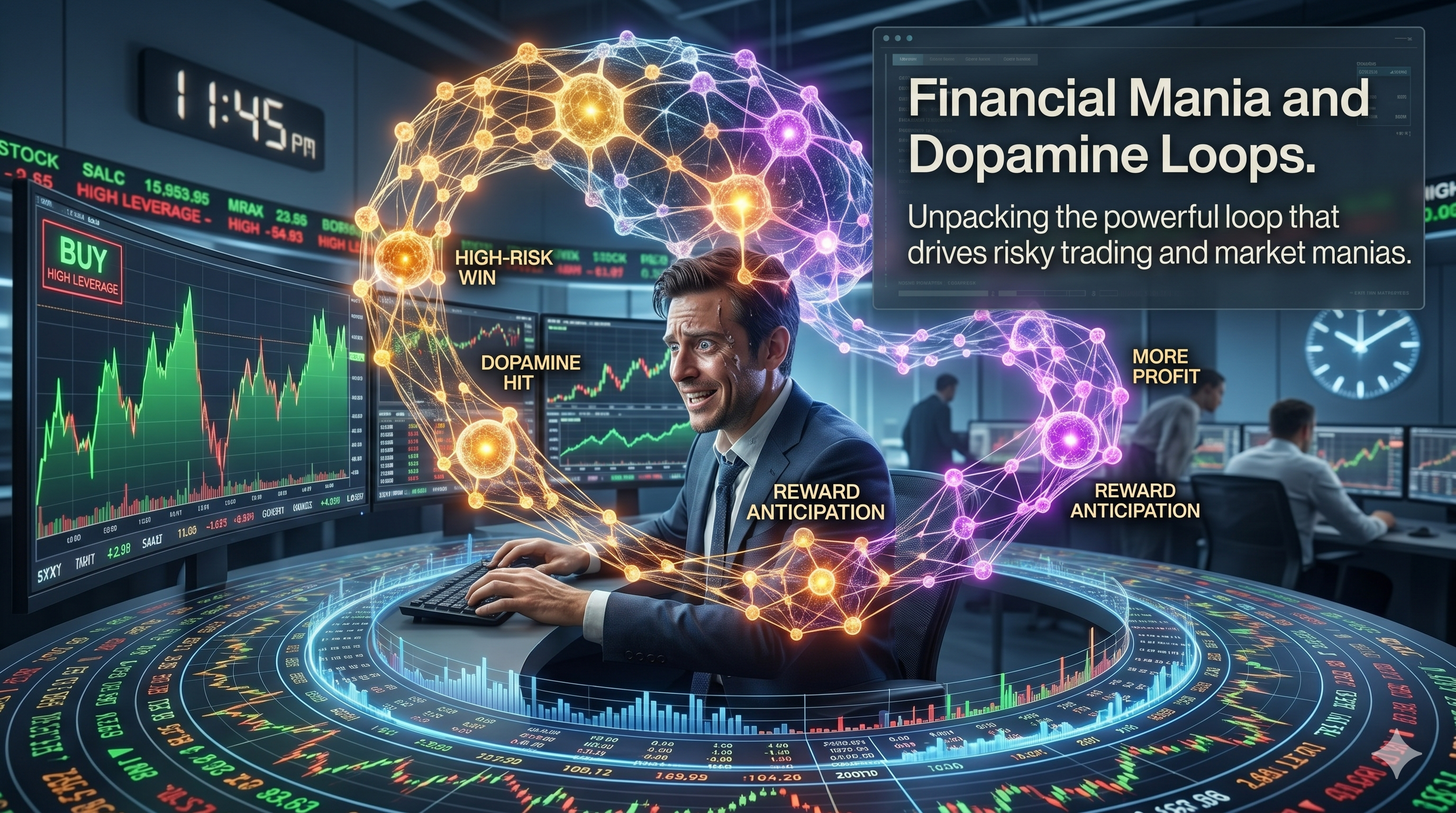 Financial Mania and Dopamine&nbsp;Loops