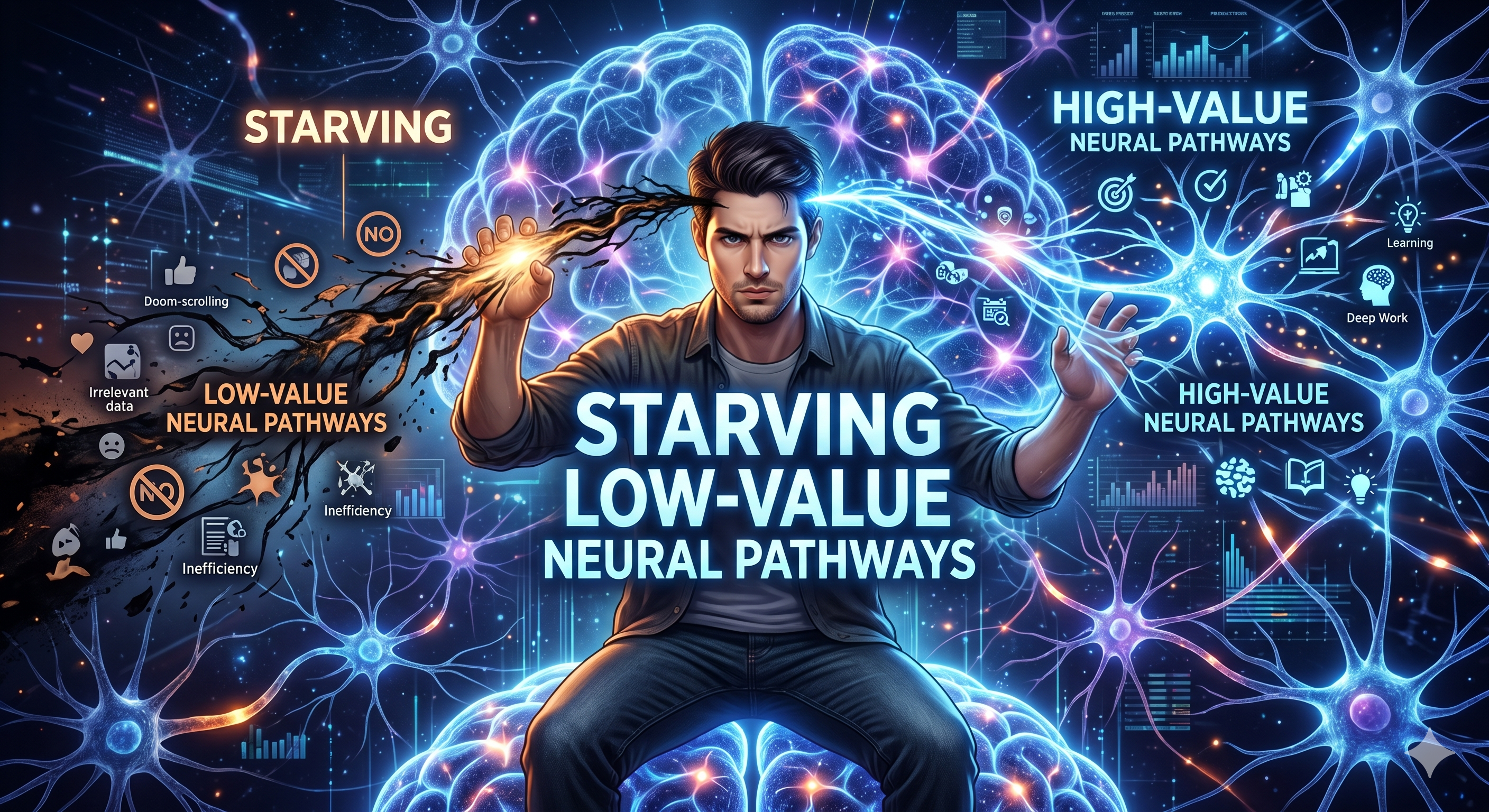 Starving Low-Value Neural Pathways