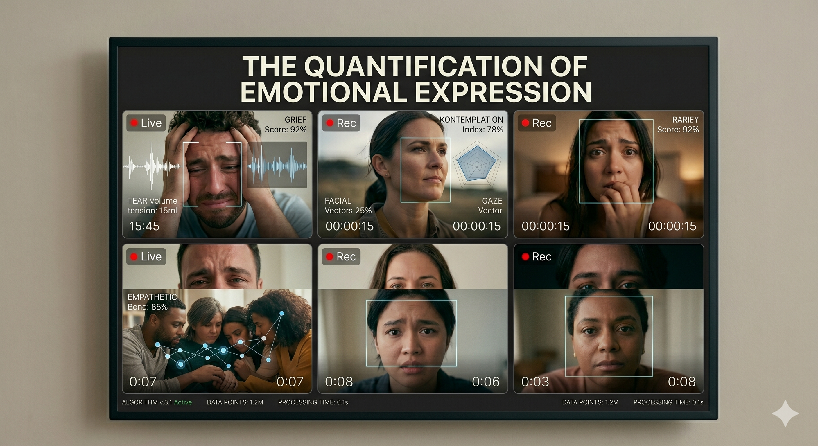 The Quantification of Emotional Expression