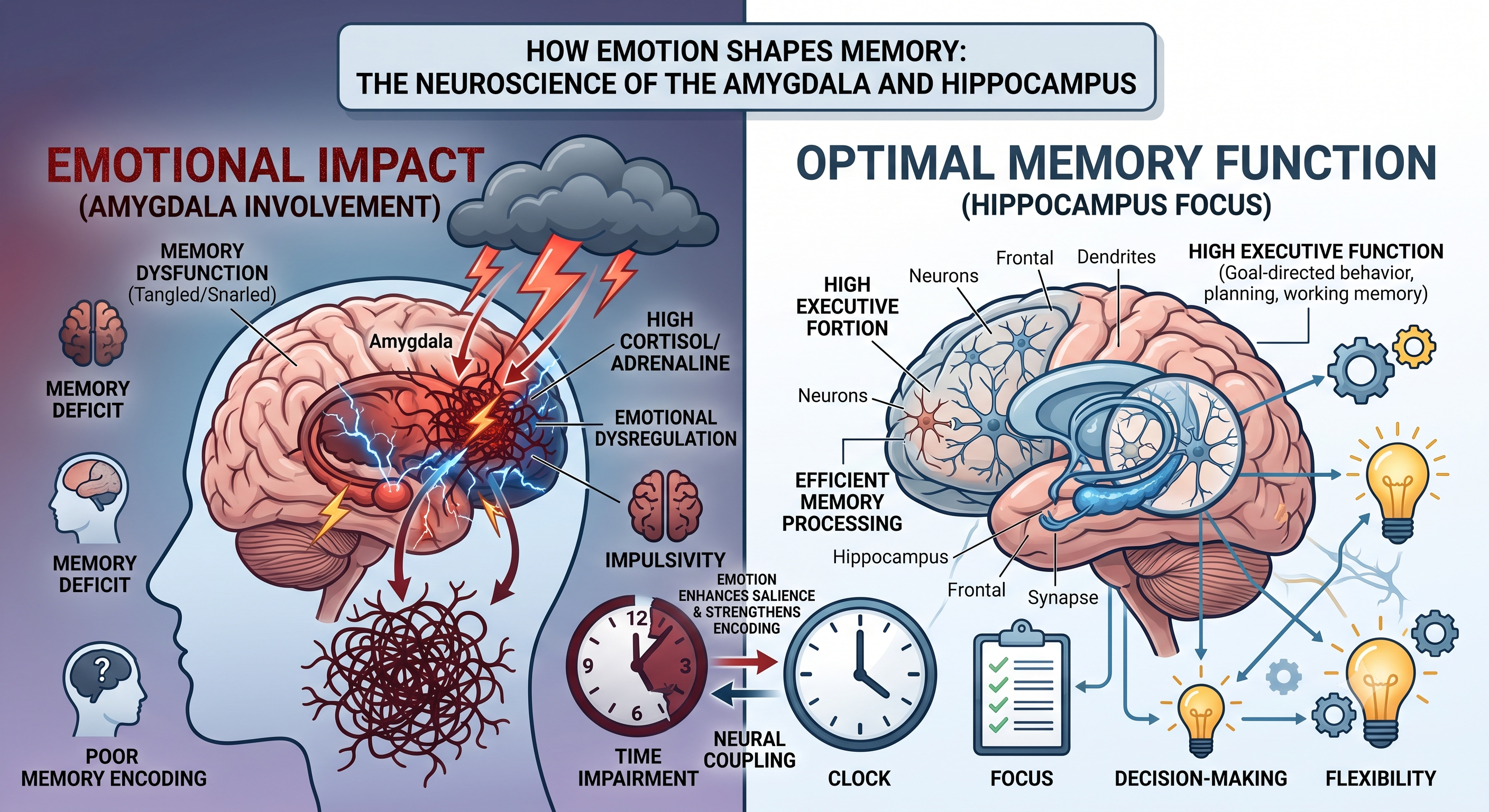 How Emotion Shapes Memory: The Neuroscience of the Amygdala and Hippocampus