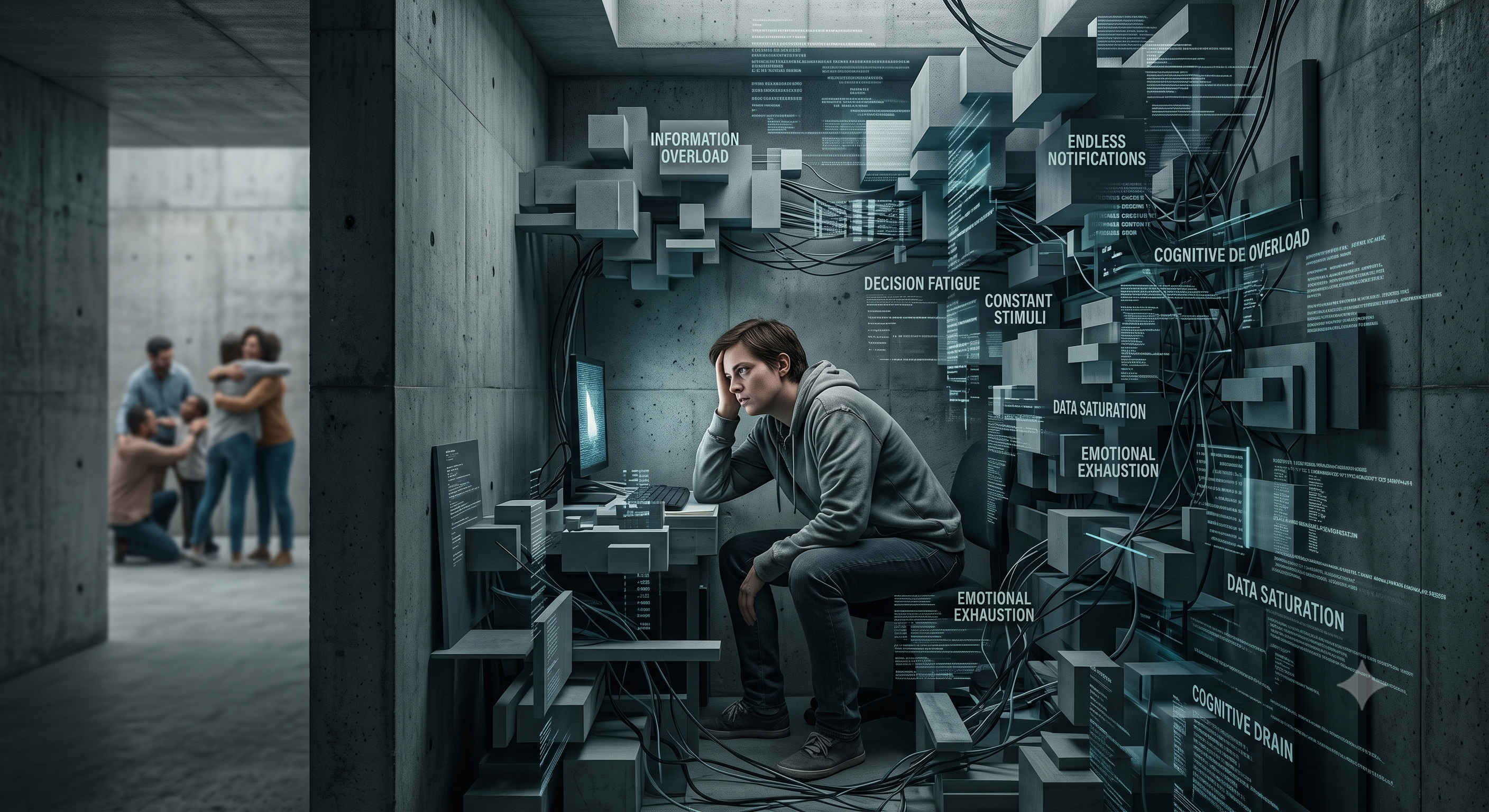 The Architecture of Apathy: How Cognitive Overload Shrinks Our Capacity for Compassion
