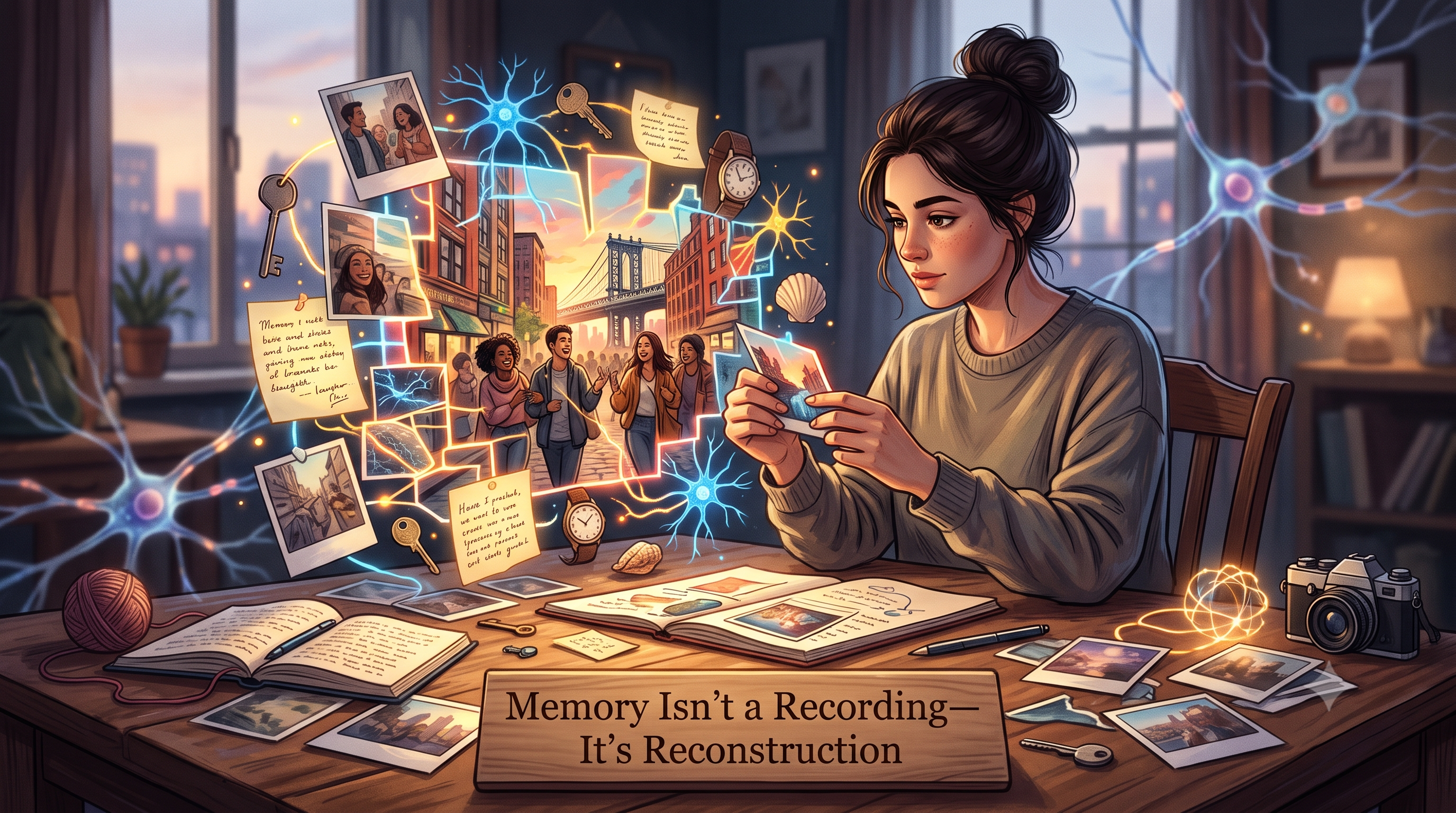Memory Isn’t a Recording—It’s Reconstruction